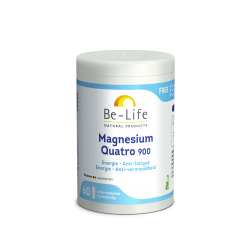 MAGNESIUM QUATRO 900 BE-LIFE 60 GEL.