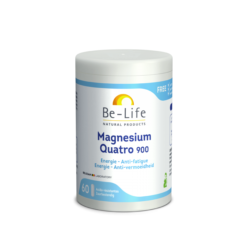 MAGNESIUM QUATRO 900 BE-LIFE 60 GEL.