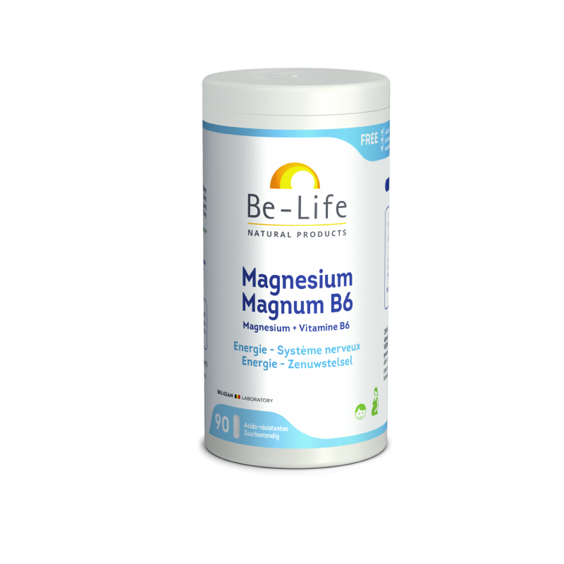 MAGNESIUM MAGNUM B6 BE-LIFE 90 GEL.