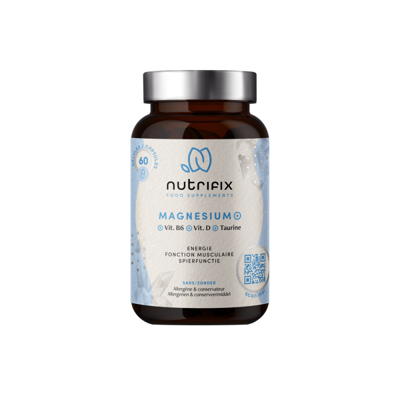 MAGNESIUM - Nutrifix 120 caps   rupture momentanée