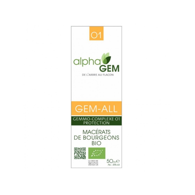 GEM-ALL complexe n°1 allergies 50ml