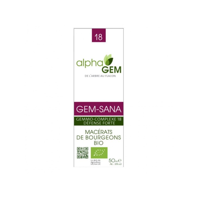 GEM-SANA complexe n° 18 défenses 50ml