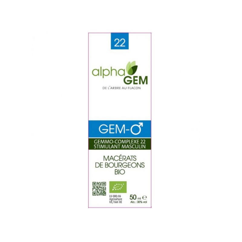 GEM-HOMME complexe n° 22 stimulant masculin 50ml