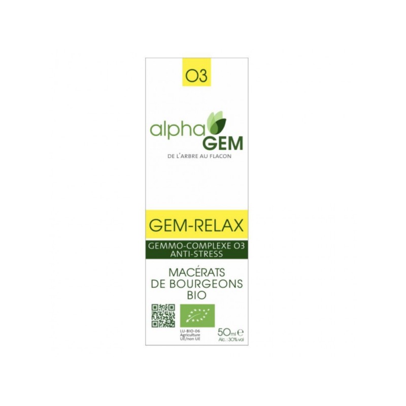 GEM-RELAX complexe n°3 relaxation 50ml