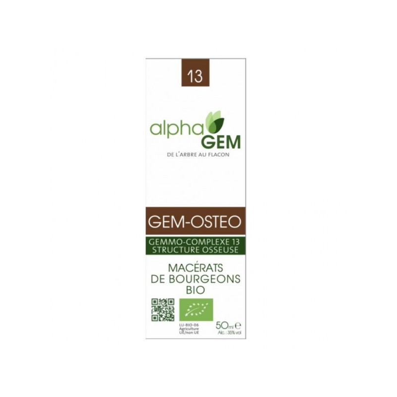 GEM-OSTEO complexe n° 13 structure osseuse 50ml